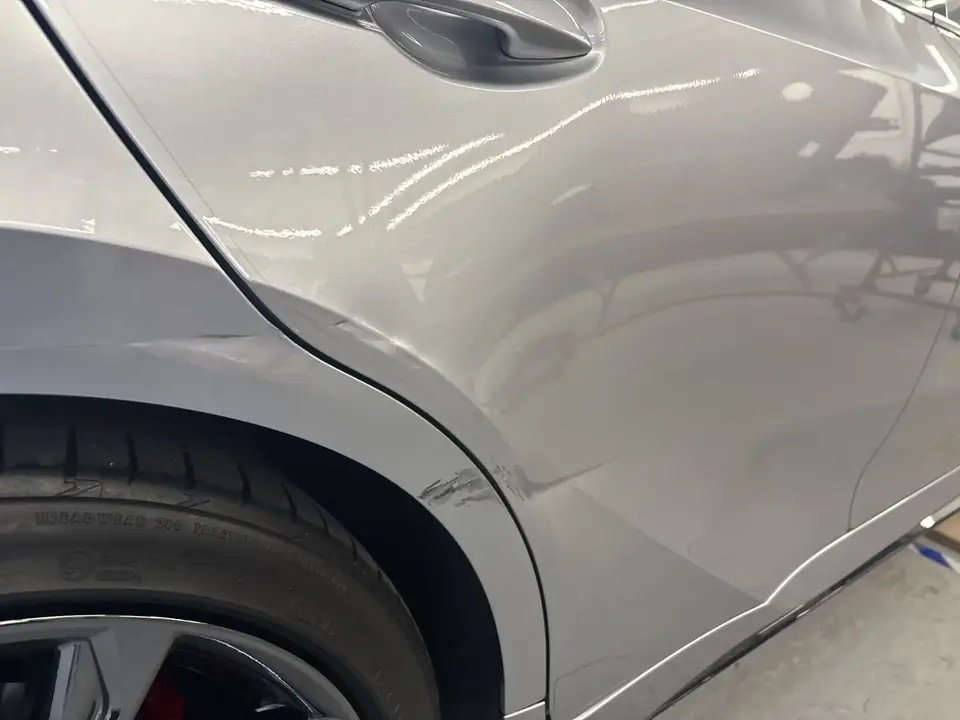 2023 Lexus IS350 F Sport Right-Side Dent Repair in San Diego