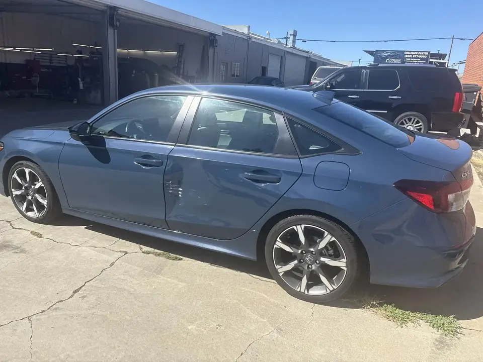2025 Honda Civic Left-Side Collision Repair in San Diego
